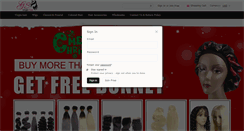 Desktop Screenshot of gsvirginhair.com