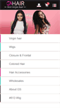 Mobile Screenshot of gsvirginhair.com