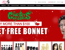 Tablet Screenshot of gsvirginhair.com